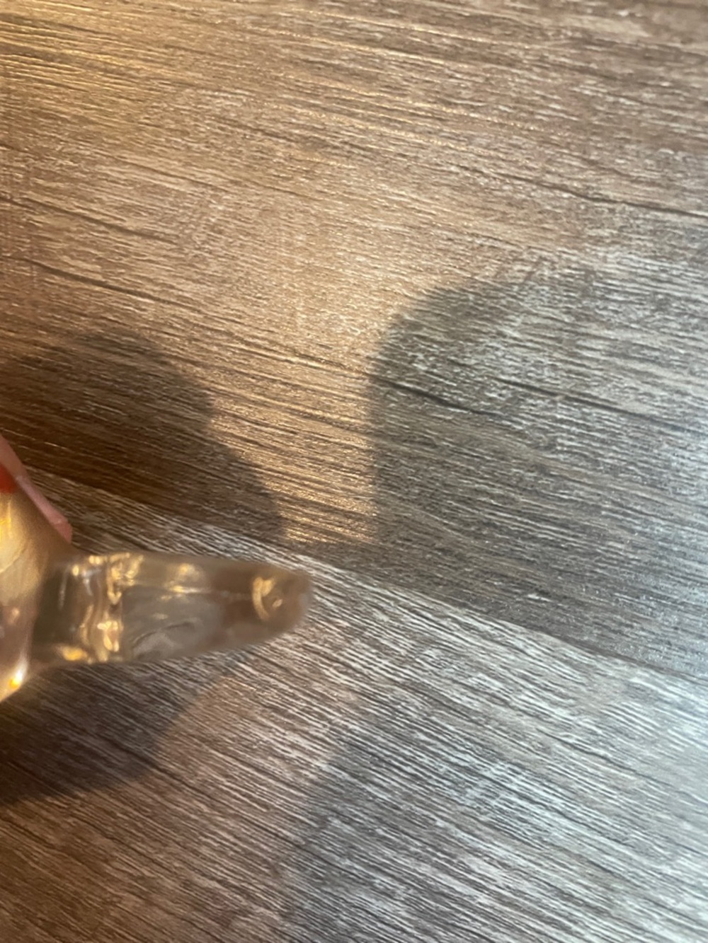 Arte Murano Icet Toucan Clear Figurine Red Accents EXTREMELY SMALL CHIP ON BEAK - Picture 7 of 7